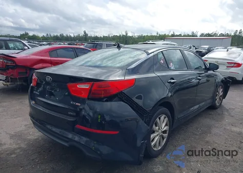 2015 Kia Optima Ex from USA, damaged, VIN 5XXGN4A72FG354497